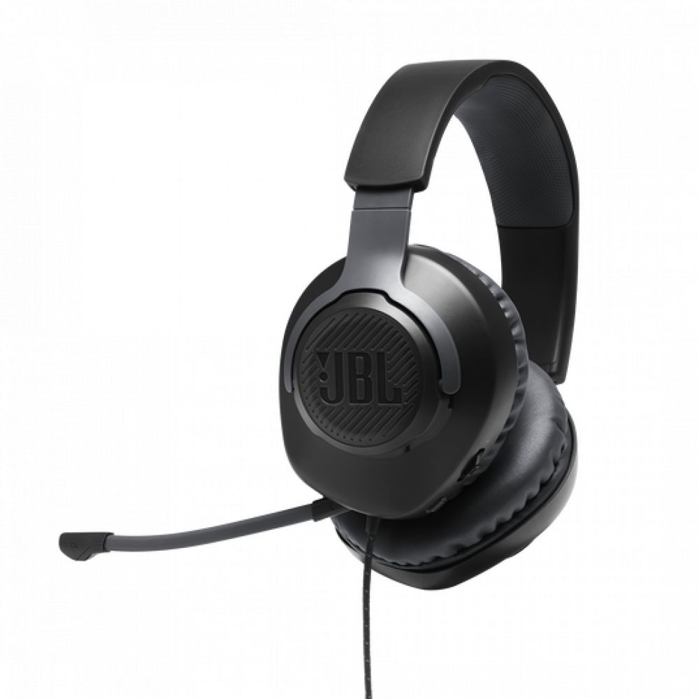 Audio Auricular Jbl Quantum 100 Black Wired Over Ear